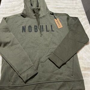 NOBULL Men's Olive Hoodie Small